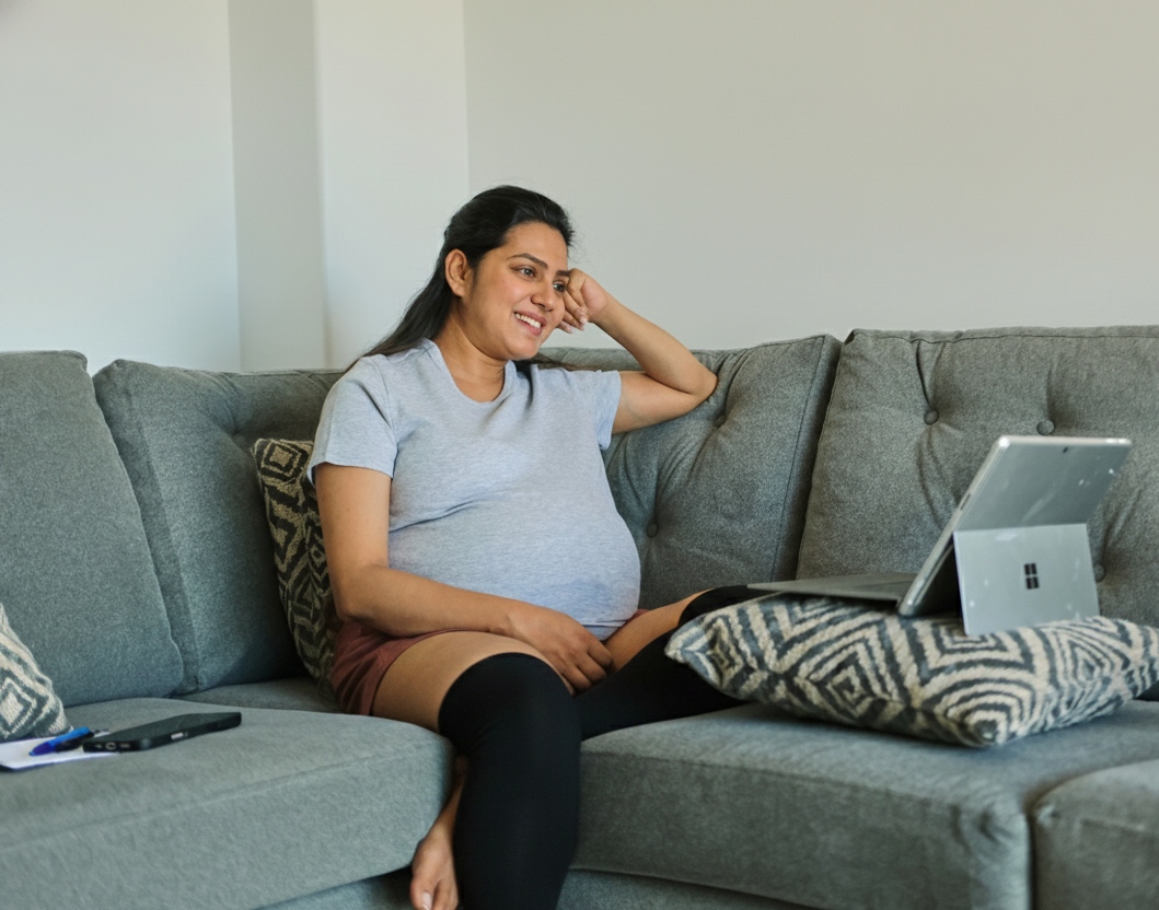 Pregnancy compression wear